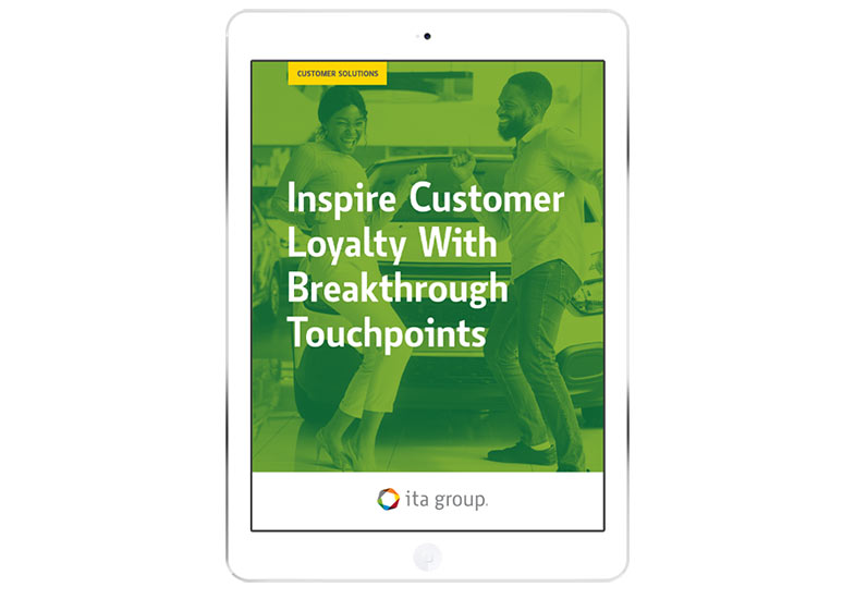 Inspire customer loyalty with breakthrough touchpoints.
